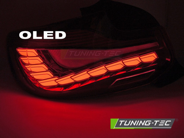 Zadní světla OLED pro BMW F22 F23 F87 2014-2021 kouřová