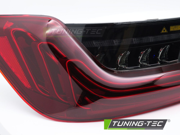 Zadní světla LED pro BMW G20 2019-2022 laser look červená