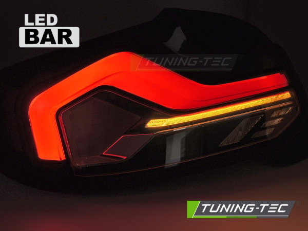 Zadní světla LED pro BMW F22 F23 F87 2014-2021 červená/kouřová