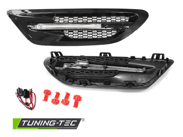 Přední sportovní blatníky pro BMW F10 F11 2010-2016 black edition M style