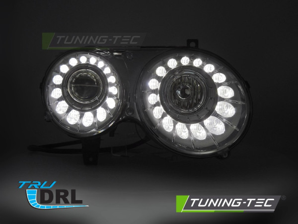 Přední světla s LED, pro BENTLEY GT 03-08 LED chrom xenon