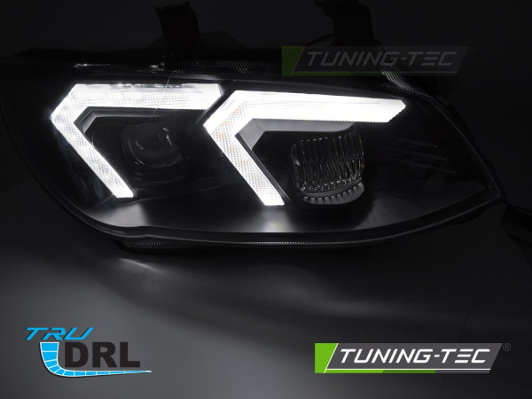 Přední světla s LED, pro BMW E92/E93 LCI 2010-2013 černá xenon