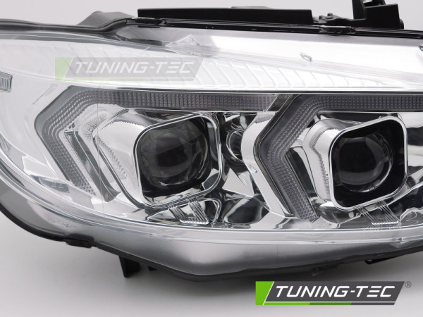 Přední světla s LED, pro BMW F32/F33 2013-2017 chrom xenon