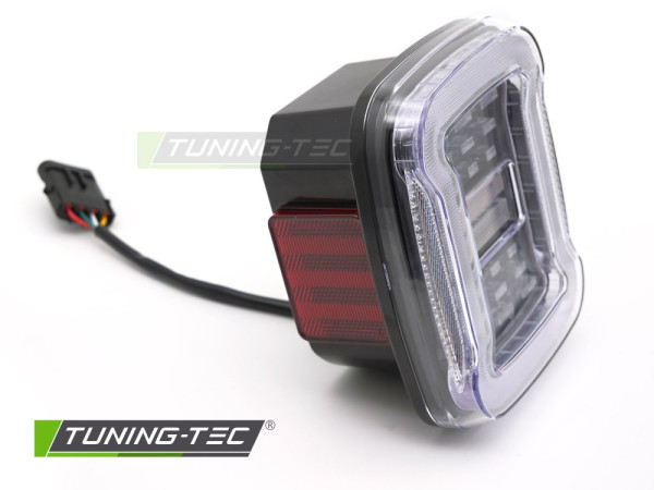 Zadní světla LED pro Jeep Wrangler YJ 91-96 / TJ 96-06 bílá