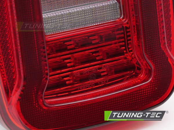 Zadní světla LED pro Jeep Wrangler YJ 91-96 / TJ 96-06 červená