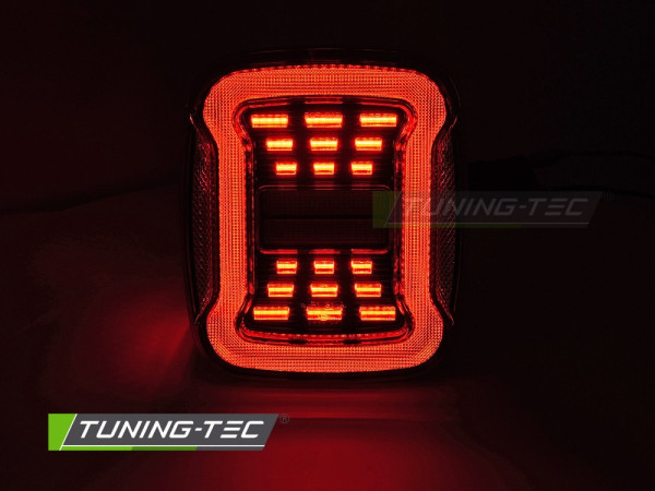 Zadní světla LED pro Jeep Wrangler YJ 91-96 / TJ 96-06 červená