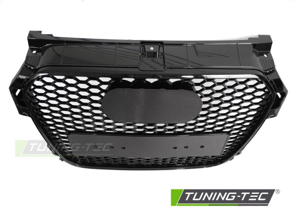 Sportovní maska AUDI A1 2010-2014 černá lesklá