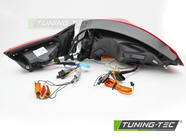 Zadní světla LED s dynamickým blinkrem BMW 4 F32 / F33 / F36 / F82 / F83 2013-2021 M4 GTS look červená