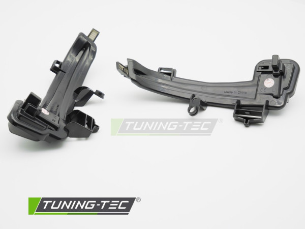 Blinkry boční LED do zrcátek, dynamické Škoda Superb III 2015-2018 kouřové