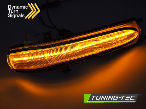 Blinkry boční LED do zrcátek, dynamické Honda Civic 04-06 / Accord 02-08 bílé