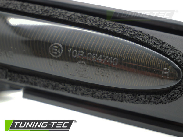 Blinkry boční LED do zrcátek, dynamické Honda Civic 04-06 / Accord 02-08 kouřové