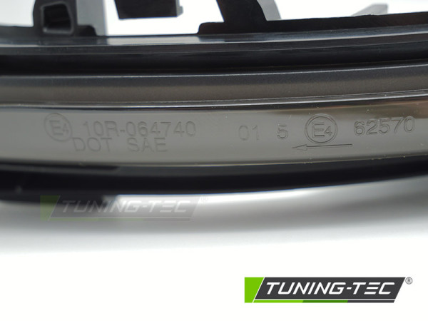 Blinkry boční LED do zrcátek, dynamické Volvo S90 V90 V60 XC40 kouřové