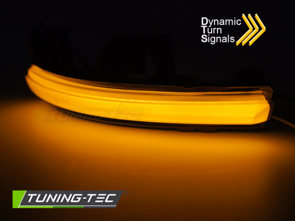 Blinkry boční LED do zrcátek, dynamické Volvo S90 V90 V60 XC40 kouřové