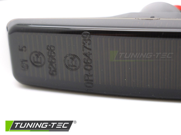 Blinkry boční LED, dynamické pro BMW E39 1995-2003 kouřové