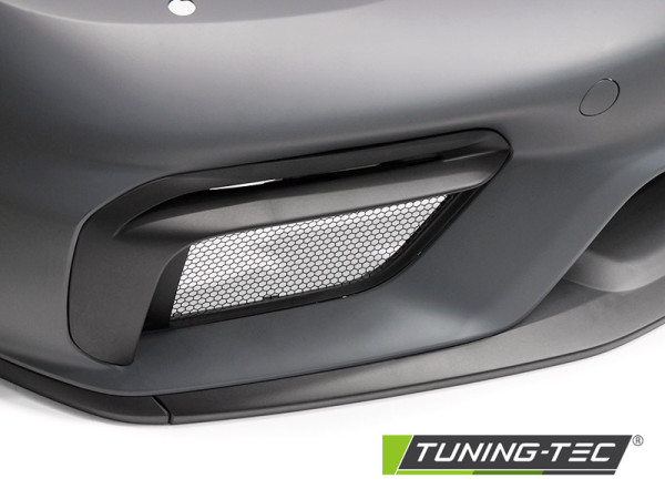 Přední nárazník pro Porsche Boxter / Cayman 718 (982) 2016- GT4 Style - pro ostřiky světel 