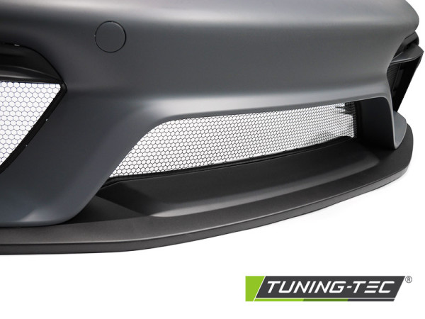 Přední nárazník pro Porsche Boxter / Cayman 718 (982) 2016- GT4 Style - pro ostřiky světel 