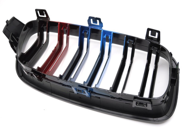 Maska BMW F30/F31 2011-2018 M3 look tri colour