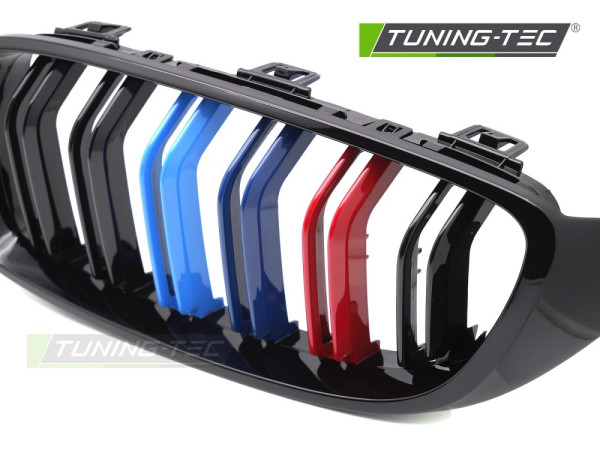 Maska - ledvinky BMW F32 / F33 / F36  2013-2020 M style - tri colour