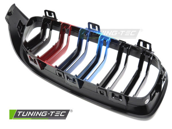Maska - ledvinky BMW F32 / F33 / F36  2013-2020 M style - tri colour