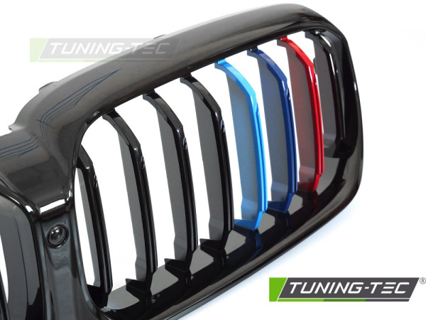 Maska - ledvinky BMW 5 (G30, F90, G31) 2017-2020  - tri colour