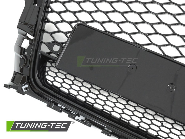 Sportovní maska pro AUDI A3 8V 2012-2016 PDC RS quattro style - černá lesklá