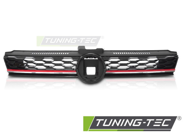 Maska pro VW GOLF VII  2017-2019 GTi style - černá lesklá