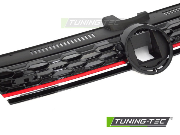 Maska pro VW GOLF VII  2017-2019 GTi style - černá lesklá