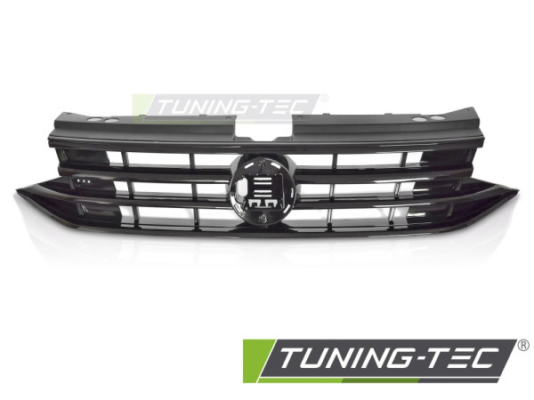 Maska pro VW Tiguan II 2020-2024 R style - černá lesklá