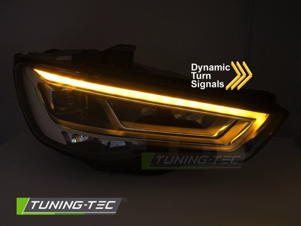 Přední světla full LED pro AUDI A3 8V 2012-2016 pro xenon