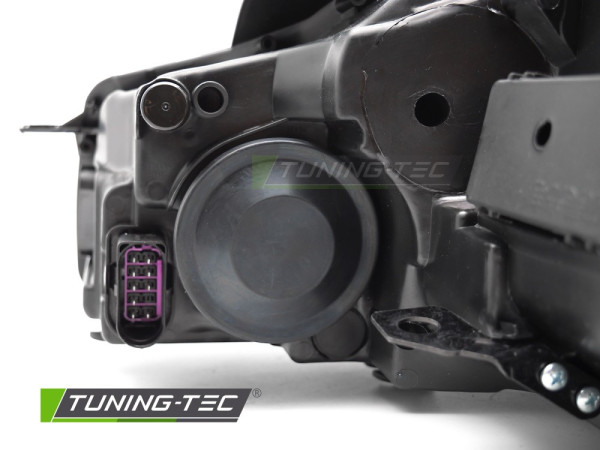 Přední světla s LED pro VW GOLF VI  2008-2012 red line