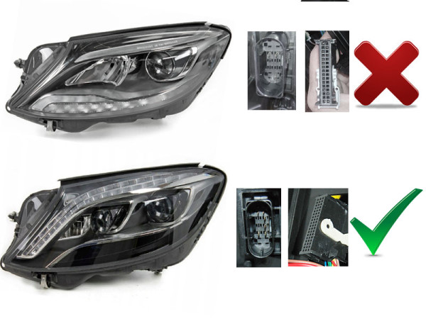 Přední světla full LED pro Mercedes-Benz S- W222 xenon 2013-2017