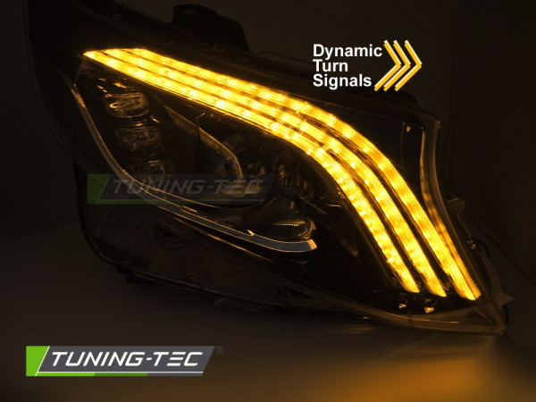 Přední světla full LED pro Mercedes-Benz V/VITO W447 2014-2023