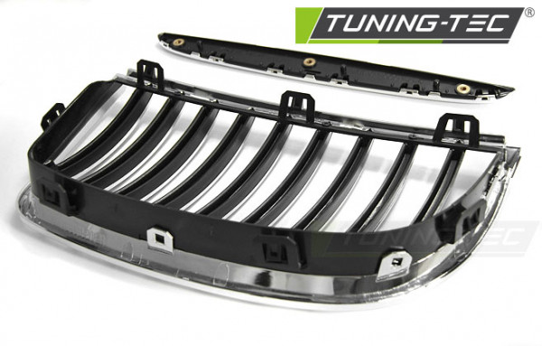 Maska - ledvinky BMW 3 E90/E91 05-08 chrom