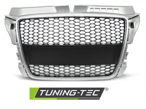 Maska sportovní RS Type AUDI A3 8P 08-12 stříbrná/černá