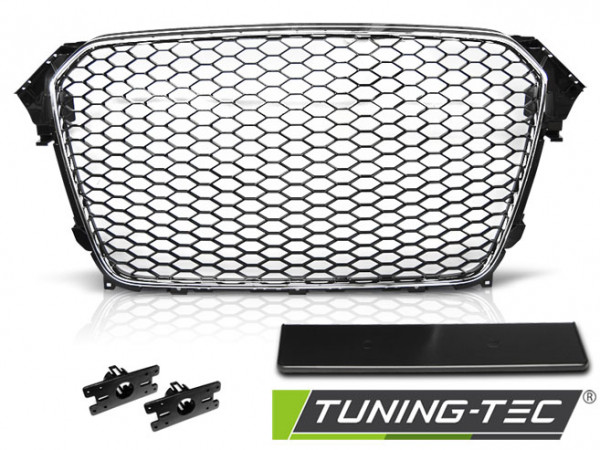 Maska sportovní RS Type AUDI A4 B8 11-15 černá/chrom