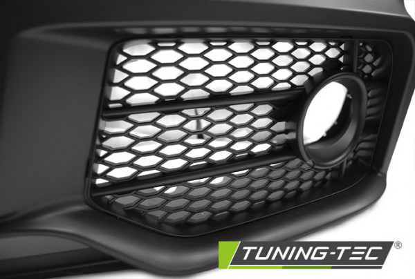 Přední nárazník AUDI A4 B7 04-08 RS style chrom černá PDC