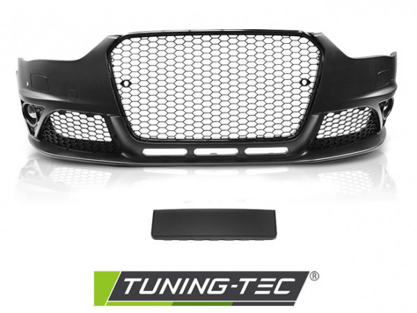 Přední nárazník AUDI A4 B8 12-15 RS style, černá PDC
