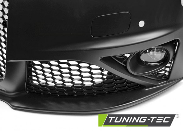 Přední nárazník AUDI A4 B8 12-15 RS style, chrom černá PDC