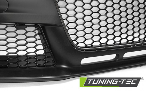 Přední nárazník AUDI A4 B8 12-15 RS style, chrom černá PDC