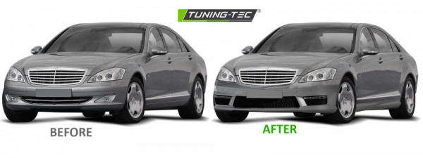 Přední nárazník Mercedes-Benz S W221 05-13 PDC AMG look