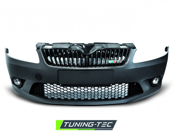 Přední nárazník Škoda Fabia II FL RS look 10-14