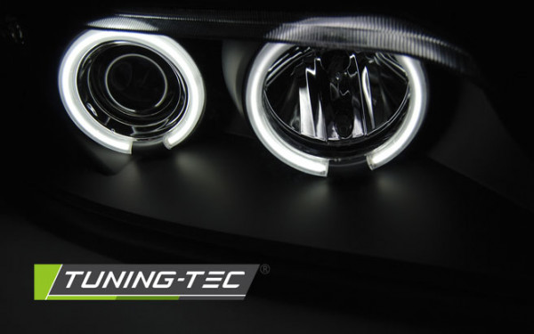 Přední světla angel eyes CCFL BMW Z3 96-02 černá