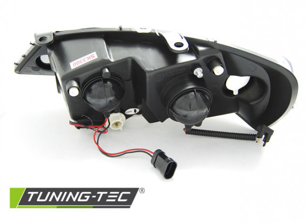 Přední světla angel eyes CCFL Opel Astra G 98-03 černá