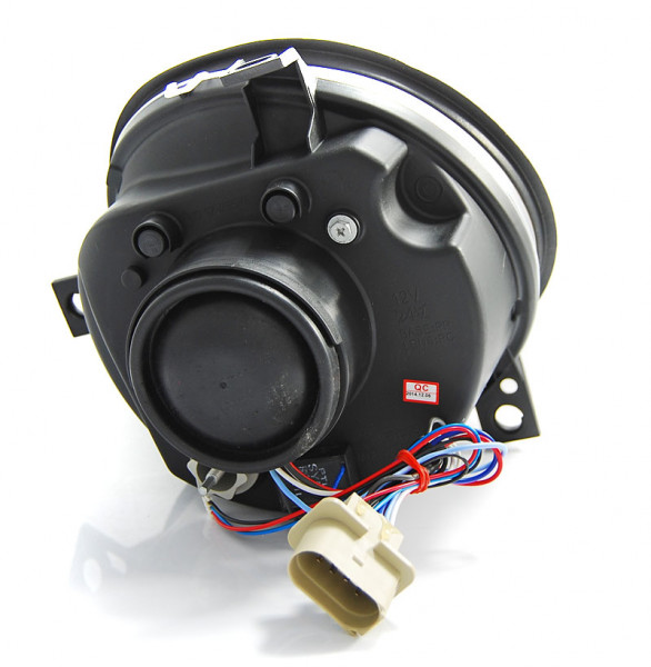 Přední světla Angel Eyes s LED VW Lupo 98-05 černá