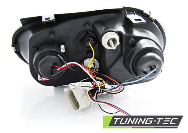 Přední světla angel eyes VW Golf IV/4 (97-06) černá