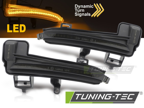 Blinkry boční LED do zrcátek, dynamické Škoda S...