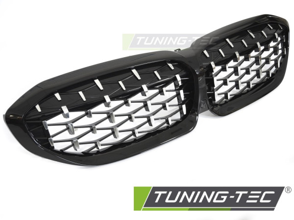 Maska - ledvinky BMW 3 G20/G21 19- diamond styl...