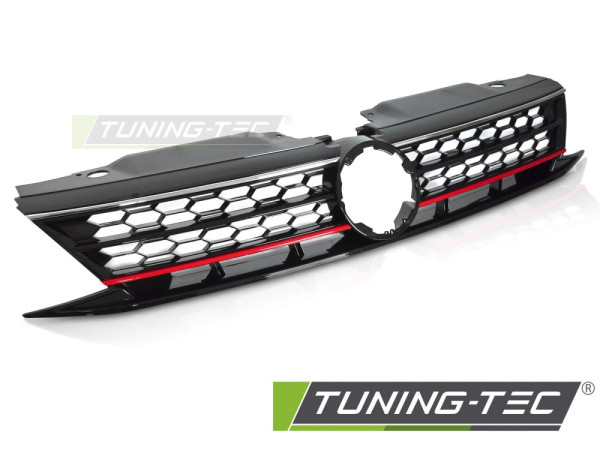 Maska pro VW JETTA  2014-2018 GLi style - černá...