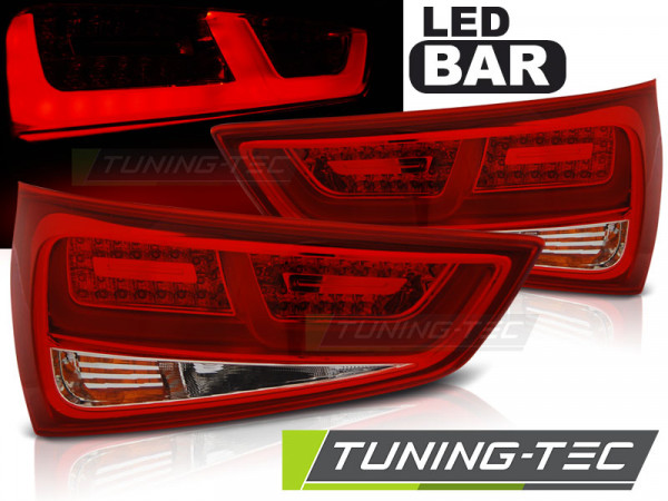 Zadní světla LED BAR AUDI A1 10- červená