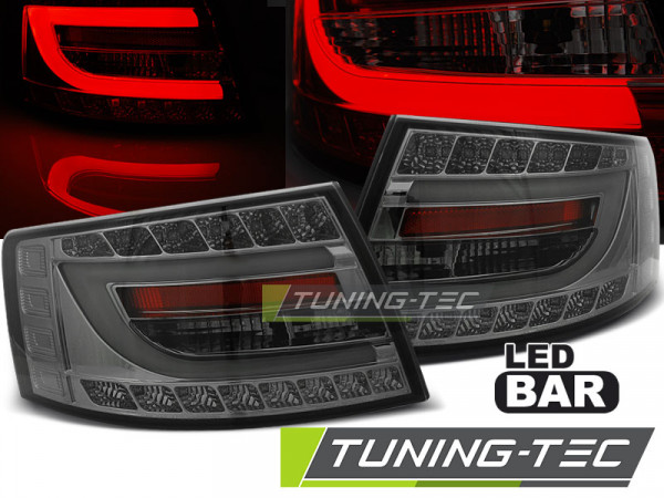 Zadní světla LED bar Audi A6 C6 04-08 sedan 7-pin kouřová